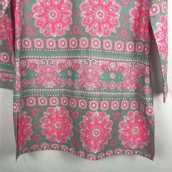 Vineyard Vines Women’s Caribbean Floral Tunic. Size Small. - Picture 4 of 11